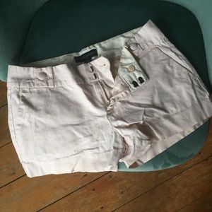 Banana Republic Light Pink Shorts with Buttons